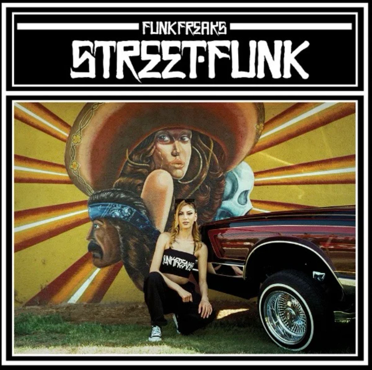 洋楽 FUNKFREAKS STREETFUNK Volume 1 STREET FUNK VOL.1 LP (Signed Estevan Oriol Cover Edition