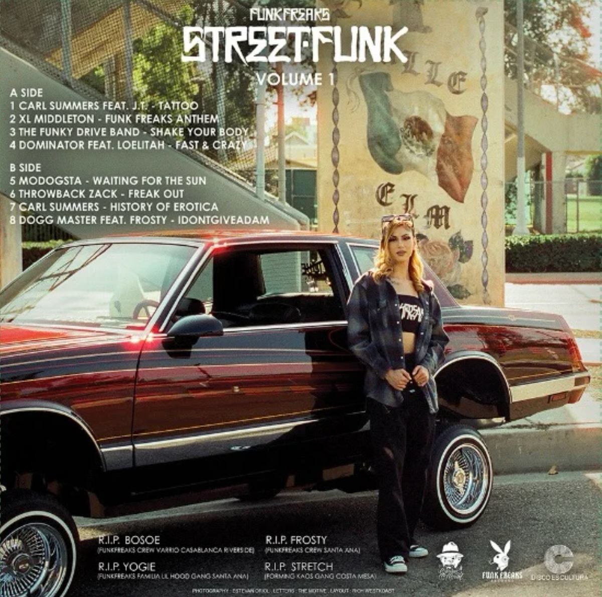 洋楽 FUNKFREAKS STREETFUNK Volume 1 STREET FUNK VOL.1 LP (Signed Estevan Oriol Cover Edition